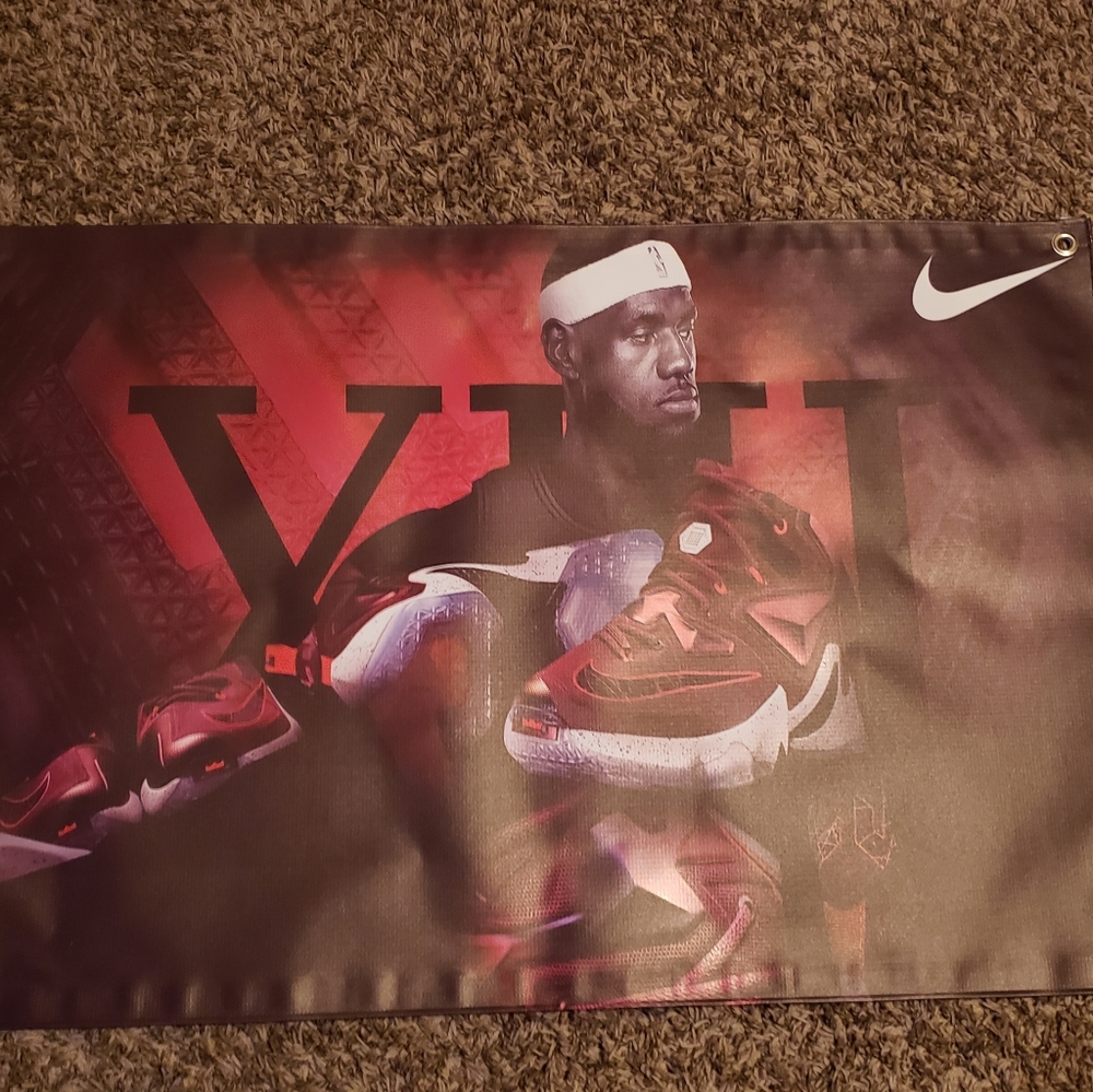 LeBron James XIII "Shoeman" Vinyl Banner